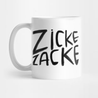 German, Zicke Zacke Mug